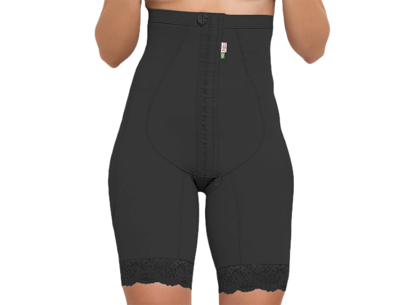 STYLE 4000: MID-THIGH BODY SHAPER black