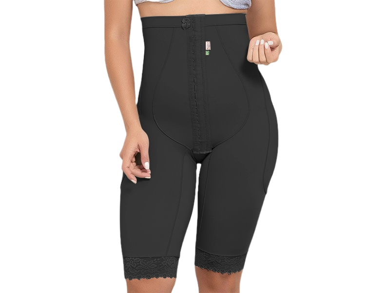 STYLE 4002: HIGH WAIST BERMUDA SCULPTING BODY SHAPER WITH THIGH SLIMMER