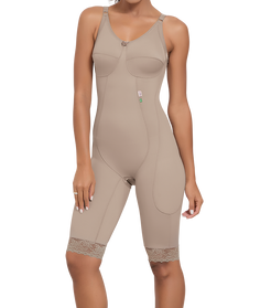 STYLE 4007: SCULPTING AND STRENGTHENING PILL-UP BODYSUIT SHAPER WITH THIGH-SLIMMER