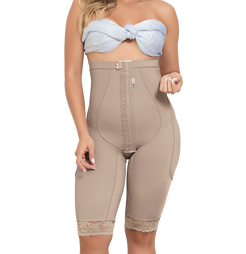 STYLE 4086C: HIGH WAIST BERMUDA SHORTS POST-OP BBL SHAPER