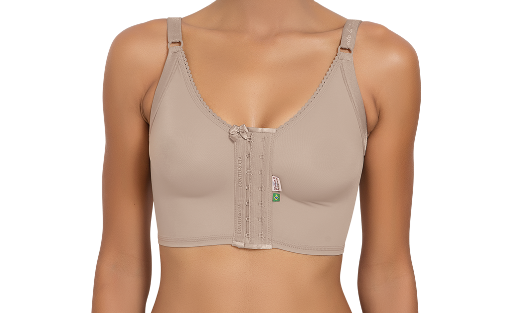 STYLE 4095: MODELINE BRA WITH BULGE STITCHING AND FRONT OPENING